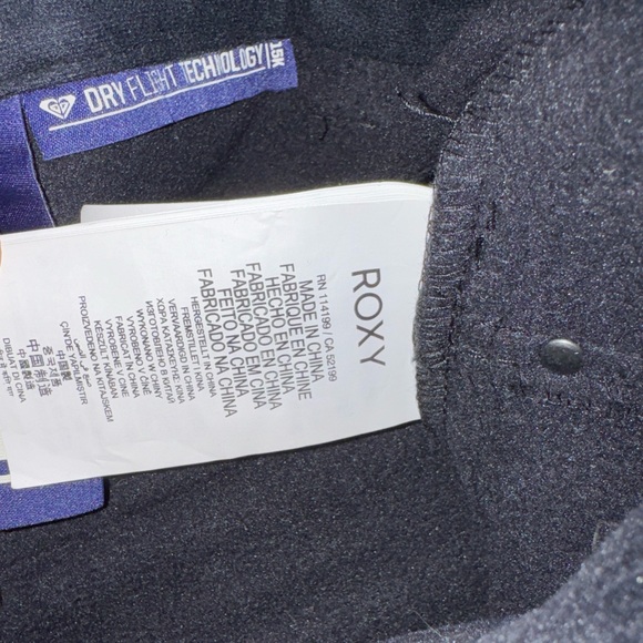 ROXY Cabin Dry Flight Tech 15K Waterproof Black Ski Snow Pant Size Large - Picture 7 of 10